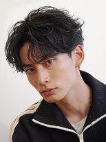 ビカム 名駅(become) 【シャドウパーマ】ニュアンスシャドウパーマ センターパート