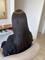 スカイ(Sky) オリーブカラー×髪質改善トリートメント