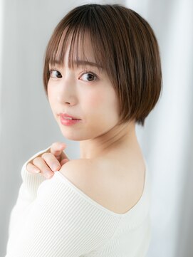 ドクターズ サロン ラブ(Dr's Salon LAB) 透明感オレンジベージュコンパクトショートt古河20代30代40代