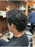 MEN'S/スキンフェードカット/アイロンパーマ/流山おおたかの森