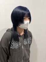 リジョイスヘア エン(REJOICE hair EN) ネイビーブルー