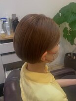 ヌースヘアー nous hair 丸みショート