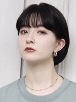 メリケンビューティーパーラー コウベ(MERICAN BEAUTY PARLOR KOBE) 大人ショートマッシュショート40代50代60代シースルーバング