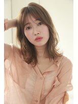 ヘアーアンドメイク エクリ 不動前店(Hair&Make equri) ふんわりミディアムレイヤー
