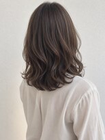 ヘイ 松本店(HEY)&nbsp;【HEY 松本】ミディアムパーマ×コテ巻き風ブラウン