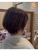 ミセス丸みくびれショートナチュラルショート