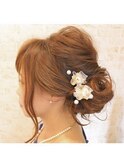 お呼ばれヘア☆ルーズアップスタイル