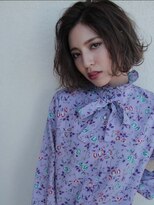 グレース バイ アフロート 伊丹店(grace by afloat) ふわっとかわいいボブスタイル　担当山下