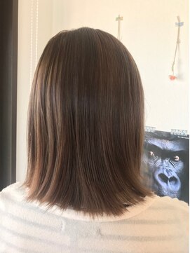 アッドランプ ヘアー 柳津店(add Lamp hair) オレンジ色を消したホワイトグレージュ