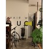 ヘアワークスルシア(HAIR WORKS LUCIA)のお店ロゴ