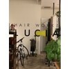 ヘアワークスルシア(HAIR WORKS LUCIA)のお店ロゴ