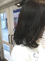 マル ヘアアンドメイク(maru hair&make) ふんわりミディアムパーマスタイル