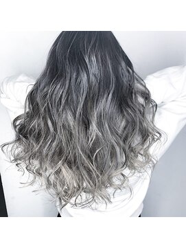 ソース ヘア アトリエ 京橋(Source hair atelier) 【SOURCE】ホワイトブリーチバレイヤージュ