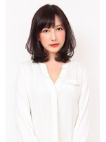 アッシュ ヘアーメイク 桐生(ash hair×make) 30代40代大人可愛いエアリー暗髪くびれミディ