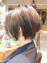 20代30代40代 人気の前下がりショートボブ【ROJITHA】