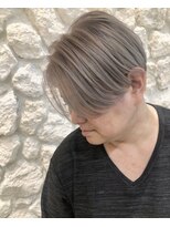 モアナ バイ ヘッドライト 沖縄東崎店(Moana by HEADLIGHT)&nbsp;Moana【東崎】ショートボブ＃ハンサムショート＃ブリーチ