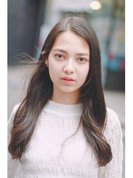 アンレーブ(UNREVE) ゆる巻きくすみベージュカラー×フェミニティ