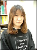 カット＋海洋深層水縮毛矯正ストレート（クリスタル縮毛矯正）