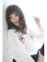 ミエルヘアーエスト 新宿店(mielhair est)&nbsp;ラフミディアムレイヤー