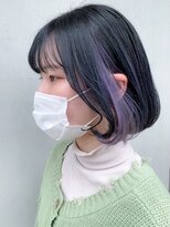 ザワン(the one .) 【the one.】ラベンダーのインナーカラー　-HIROMI-