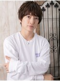≪mod's men≫アンニュイで暖色系カラーバブルマッシュI