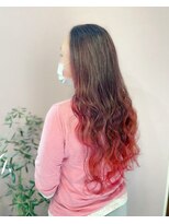 ノチカ(nochika)&nbsp;リアルレッド×グラデーションカラー