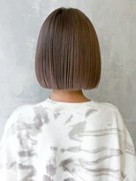 アイティー バイ アルバム 中野店(IT by ALBUM) グレージュボブ_アースカラーくびれヘアツートンカラー_ba378073