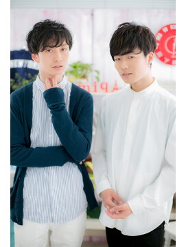 ミック 日暮里店(miq) ナチュラルウェーブレイヤーカット韓国風マッシュパーマc2