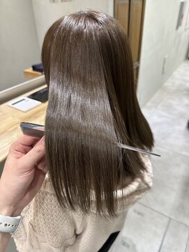 フェリア 松山(Feria) 【Feria松山】髪質改善ストレート☆本宮