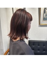 アルマヘアー(Alma hair by murasaki)&nbsp;◎オイルカラーのルビーピンクカラー◎
