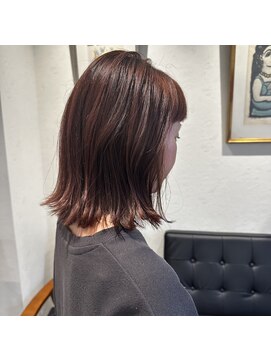 アルマヘアー(Alma hair by murasaki) ◎オイルカラーのルビーピンクカラー◎