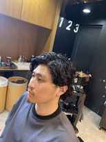 フランクスバーバー アンド ビアークラブ(FRANK'S BARBER and BEER CLUB) グランジパーマスタイル