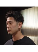 ツーブロックパーマ【フェードカット/理容室/barber/バーバー】