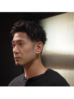 ダウバーバーショップ 表参道(DAU BARBER SHOP) ツーブロックパーマ【フェードカット/理容室/barber/バーバー】