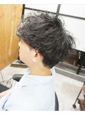 メンズパーマ/波巻きパーマ/無造作パーマ/ツイストパーマ