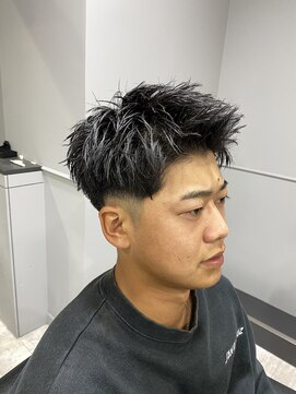 アビールブレ 新潟万代(ABEY LEVRAI) 新潟スパイキーショート　新潟メンズパーマ