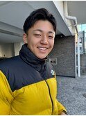 メンズカット高校生No1爽やかヘア岡山南中央町