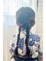 マルコ ヘア サロン(marco hair salon) 編み下げツイン