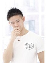 ララルーモ 渋谷公園通り店(LaLarOomo)&nbsp;ツーブロックウェット刈り上げショート