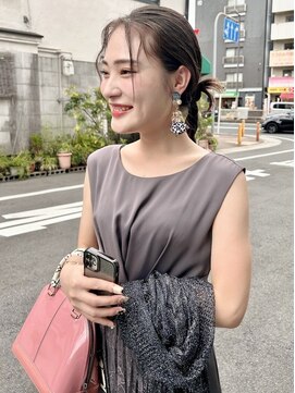 アルコイリスバイドールヘアー(ARCOIRIS by Dollhair) 大人アレンジカチモリお呼ばれヘアセット都島