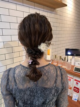 オーブ ヘアー リリー 博多2号店(AUBE HAIR lily) 結婚式ヘアセット