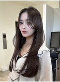 レイヤーカット/韓国ヘア/顔まわりカット/銀座