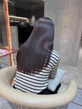 アンフィニー 仙台(ANFINI) 仙台髪質改善縮毛矯正韓国レイヤーカット前髪暗めカラー学割U24