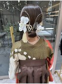 【AMI】卒業式ヘアセットおすすめ！タイトなシニオンヘア