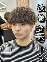 ササ 京都河原町店(33 SASA)&nbsp;波巻き×ブラウンカラー　京都四条河原町