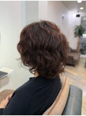 ミディアムパーマ