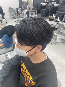 グラム 岡崎北店(gram) 緩めフェザーパーマ