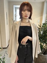 ユヌ(Une)&nbsp;kotaro アプリコットオレンジと顔周りカット