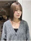 ベージュカラー/髪質改善/こなれハイトーン[恵比寿駅]