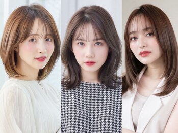 アンフィニー 銀座本店(ANFINI)の写真/<若々しい艶髪を貴女に>髪質改善薬剤配合の白髪染めナチュラルな白髪ぼかしも[銀座/ハイライト/学割U24]